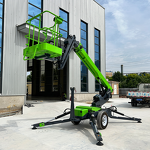 Telescopic Boom Lift - Manufacturer 16m-20m Trailer Mounted Aerial Work Spider Lift