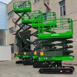 Scissor Lift - Manufacturer 8m-14m CE Battery Electric Crawler Bi-levelling Tracked