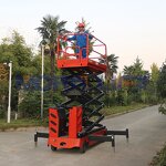 Electric Mobile Man Lift - Manufacturer 7m-13m CE 500kg Single Person Scissor Lift New