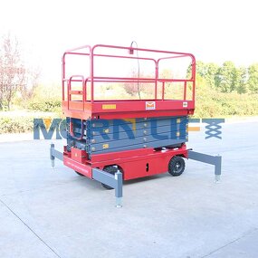 Mobile Scissor Lift - Manufacturer Manual Platform for Window Cleaning