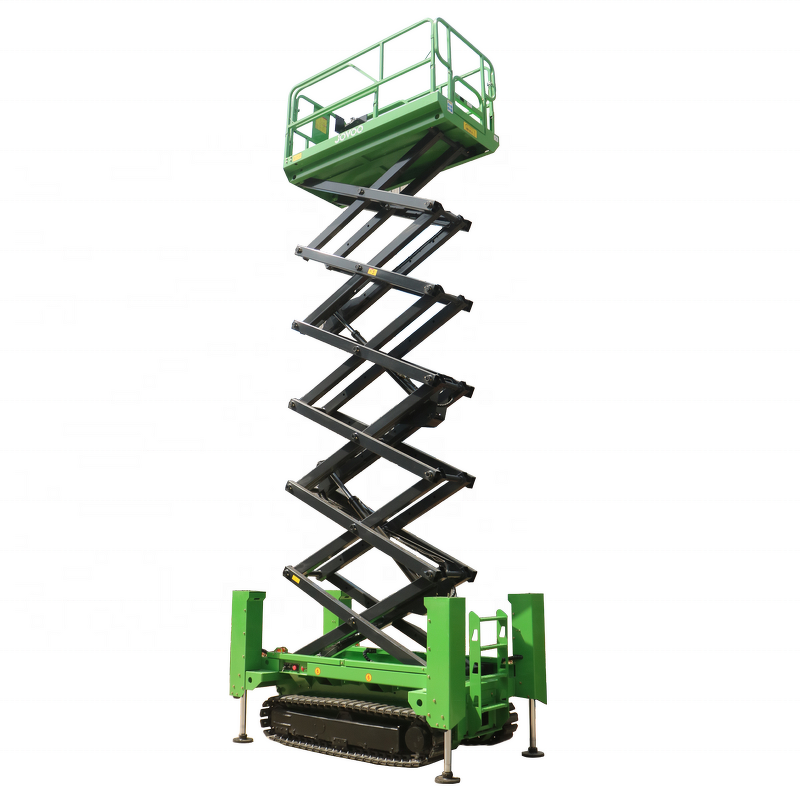 Scissor Lifts - Manufacturer 8m-14m Self-Propelled Bi-Level Rough Terrain Hydraulic