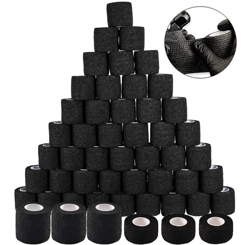Nonwoven Tattoo Grip Bandage Supplier - Waterproof Self-Adhesive Wraps