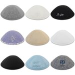 Kippah Manufacturer - Burlap Wholesale Custom Logo for Mitzvah Judaica Gift