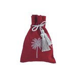 Drawstring Bag Manufacturer - Linen Embroidered Custom Logo Candy Gift Pouch