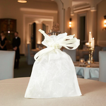 Drawstring Bag Manufacturer - Linen Custom Logo for Church Event Candy Gift