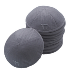 Kippah Manufacturer - 15cm-21cm Linen Wholesale Custom Logo for Mitzvah Judaica Gift