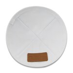 Kippah Manufacturer - Linen Leather Labels Wholesale Custom Logo for Wedding Gift