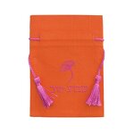 Drawstring Bag Manufacturer - Linen Embroidered Custom for Jewish Holiday Shabbat Gift