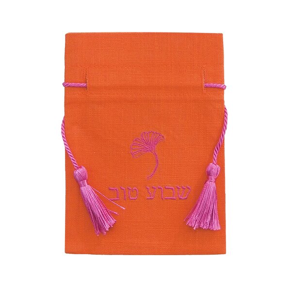 Drawstring Bag Manufacturer - Linen Embroidered Custom for Jewish Holiday Shabbat Gift