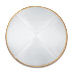 Kippah Manufacturer - Raw Silk Custom Logo for Wedding Bar Mitzvah Judaica Gift