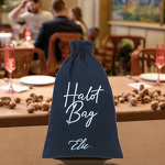 Drawstring Bag Manufacturer - Linen Custom Name for Candy Gift Drawstring Pouch