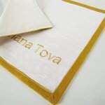 Challah Cover Manufacturer - Classic Elegant Sabbath Table Decor Timeless Judaica Gift