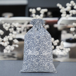 Drawstring Bag Manufacturer - Embroidered Zipper Custom Logo for Party Candy Gift