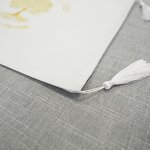 Challah Cover Manufacturer - Custom Embroidered Sacred Tree Hebrew Letter Shabbat