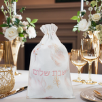 Drawstring Bag Manufacturer - Silk Custom Name High-End Candy Gift Drawstring Pouch