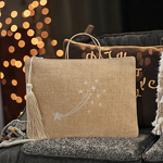 Drawstring Bag Manufacturer - Embroidered Flap Festive Candy Gift Bag Set