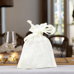 Drawstring Bag Manufacturer - Linen Custom Logo for Church Event Candy Gift