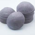 Kippah Manufacturer - 15cm-21cm Linen Wholesale Custom Logo for Mitzvah Judaica Gift