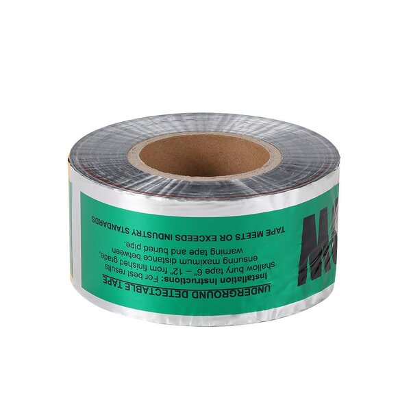 Warning Tape Manufacturer - Acid and Alkali Resistant PP+AL+PE 305M for Chemical Plants & Landfill