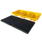 Spill Containment Pallet Manufacturer - 2 Drum Plastic for Oil Control Factory Price