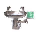 Eye Wash Station Manufacturer - SS304 Wall-Mounted with ABS Material for Factories