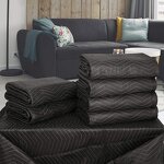 Packing Moving Blankets Manufacturer - Soft Waterproof Cotton 72 X 80 Inches Furniture