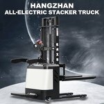 Pallet Stacker Manufacturer - Hangcha 1500kg CE ISO Narrow Aisle Full Auto Standing