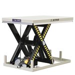 Lift Table Manufacturer - Hangcha 1t 1.3m 2000*1000mm ISO CE Warehouse Electric Scissor