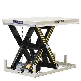Lift Table Manufacturer - Hangcha 1t 1.3m 2000*1000mm ISO CE Warehouse Electric Scissor