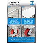 Lift Table Manufacturer - Hangcha 1500kg Brand Manual Small Hydraulic Hand Scissor Lift