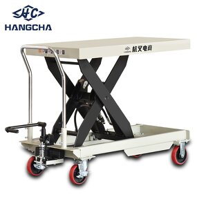 Lift Table Manufacturer - Hangcha 2000kg Brand Factory Direct Manual Hydraulic Scissor Lift