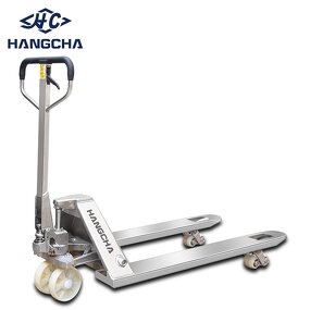 Pallet Truck Manufacturer - Hangcha 3000kg SS ISO CE PU Wheel Hand Hydraulic Jack