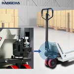 Pallet Truck Manufacturer - Hangcha 2000kg 550*1150mm ISO CE Nylon Wheel Hand Hydraulic
