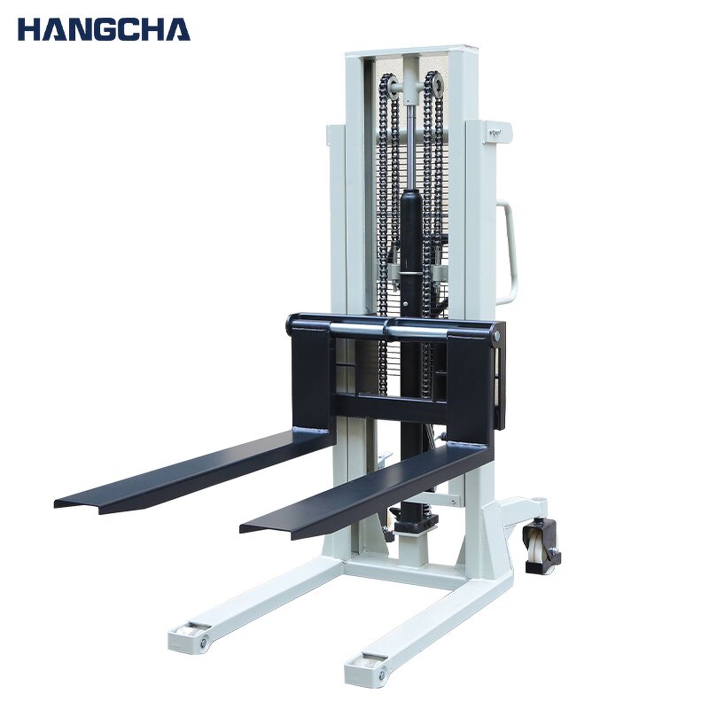 Pallet Stacker Manufacturer - Hangcha 1t 3000mm ISO CE Good Price Hand Hydraulic