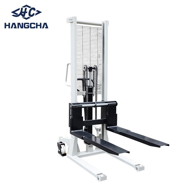 Pallet Stacker Manufacturer - Hangcha 1t 2500mm ISO CE Warehouse Hand Hydraulic Stacker