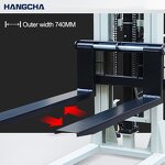 Pallet Stacker Manufacturer - Hangcha 1.5t 1600mm ISO CE Good Price Hand Hydraulic