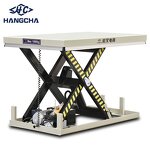 Lift Table Manufacturer - Hangcha 1t 1m 1300*820mm ISO CE Hydraulic Electric Scissor