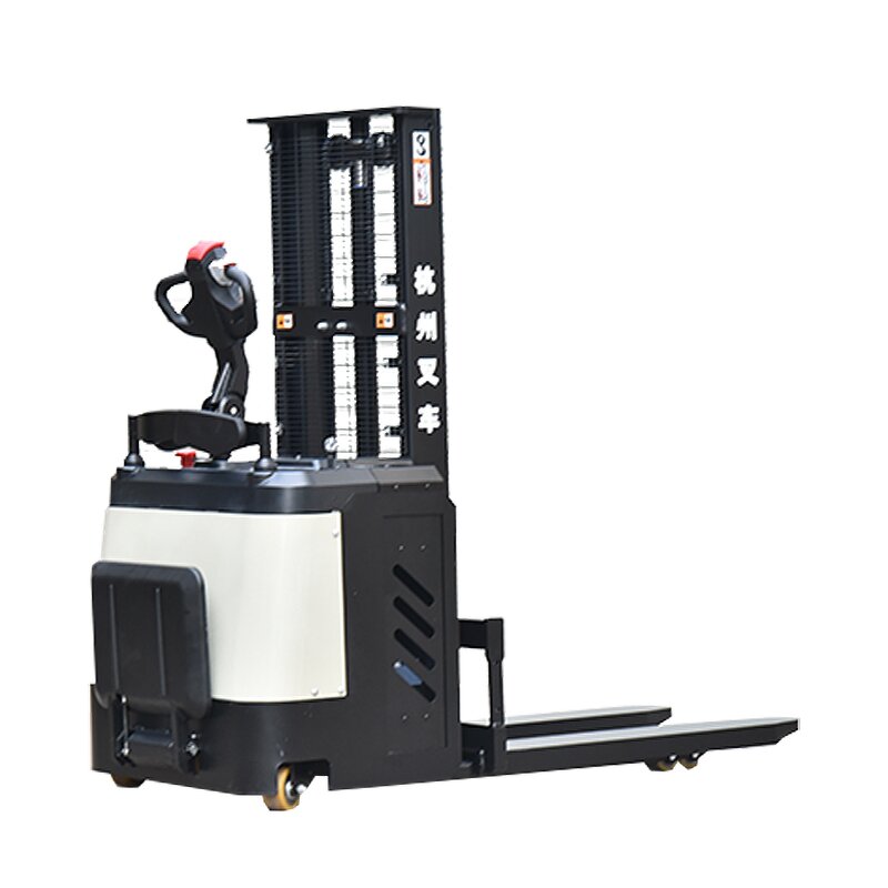 Pallet Stacker Manufacturer - Hangcha 2000kg 24V/106Ah Lithium Full Auto Standing