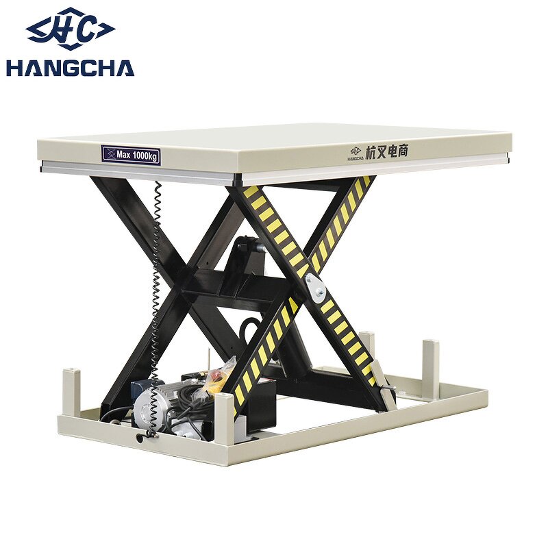 Lift Table Manufacturer - Hangcha 2t 1m 1600*1000mm ISO CE Custom Hydraulic Electric Scissor