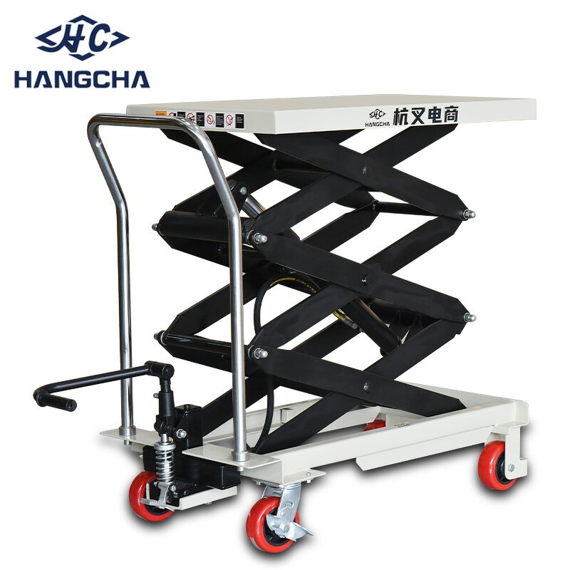 Lift Table Manufacturer - Hangcha HCATH500 500kg CE New Manual Small Hydraulic Scissor