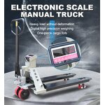 Pallet Truck Manufacturer - Hangcha 2500kg CE ISO Weighing Scale Hand Hydraulic Pump