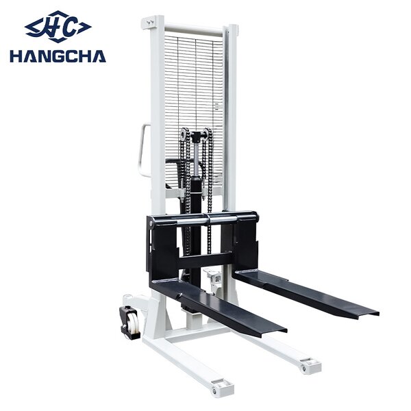 Pallet Stacker Manufacturer - Hangcha 1t 2000mm ISO CE Warehouse Hand Hydraulic Stacker
