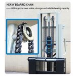 Pallet Stacker Manufacturer - Hangcha 1t 1600mm ISO CE Manual Hand Hydraulic Loading