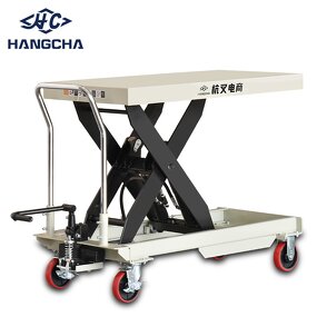 Lift Table Manufacturer - Hangcha 1000kg Factory Price Manual Small Hydraulic Hand Scissor