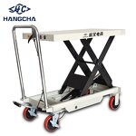 Lift Table Manufacturer - Hangcha 1000kg CE Manual Small Hydraulic Hand Scissor Lift