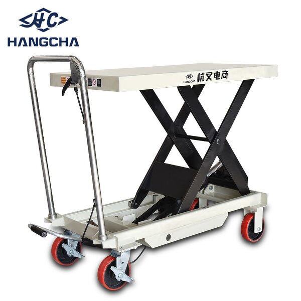 Lift Table Manufacturer - Hangcha 1000kg CE Manual Small Hydraulic Hand Scissor Lift