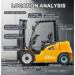 Forklift Manufacturer - Hangcha CPD50 5t 193Ah Solid Tyre Side Shift Compact Electric