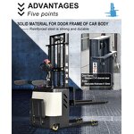 Pallet Stacker Manufacturer - Hangcha 1500kg 3500mm CE Full Auto Standing Electric