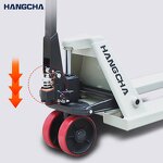 Pallet Truck Manufacturer - Hangcha 2000kg 550*1150mm ISO CE Nylon Wheel Hand Hydraulic