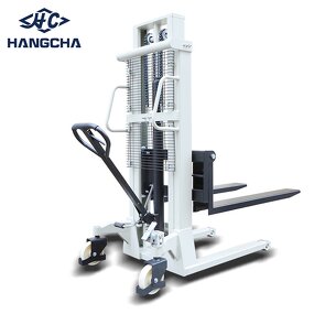 Pallet Stacker Manufacturer - Hangcha 1t 1600mm ISO CE Manual Hand Hydraulic Loading